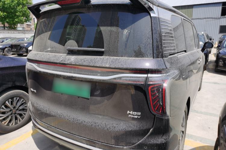 Used Hongqi HQ9 PHEV 2024 2.0T Four-Wheel Drive Business Edition Rear Right 45 Deg