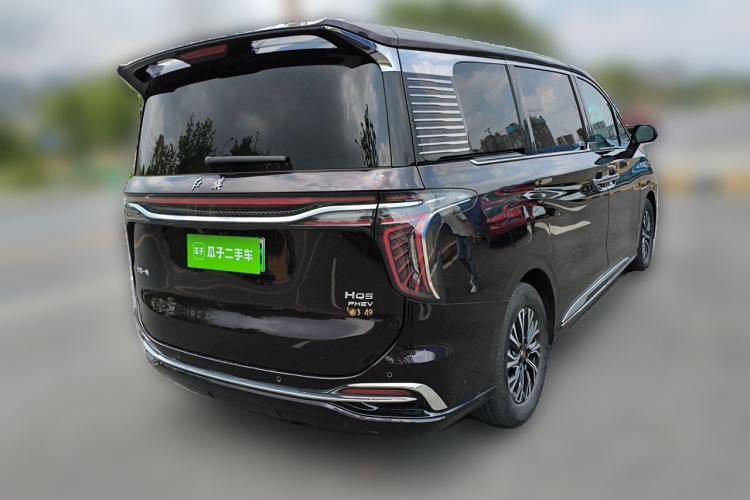 Used Hongqi HQ9 PHEV 2024 2.0T Four-Wheel Drive Business Edition Rear Right 45 Deg