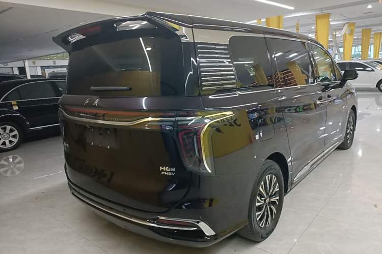 Used Hongqi HQ9 PHEV 2024 2.0T Four-Wheel Drive Luxury Edition Rear Right 45 Deg