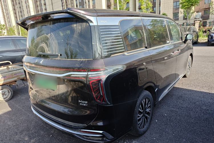 Used Hongqi HQ9 PHEV 2024 2.0T Four-Wheel Drive Business Edition Rear Right 45 Deg