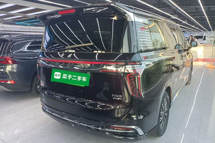 Used Hongqi HQ9 PHEV 2024 2.0T Four-Wheel Drive Luxury Edition Rear Right 45 Deg