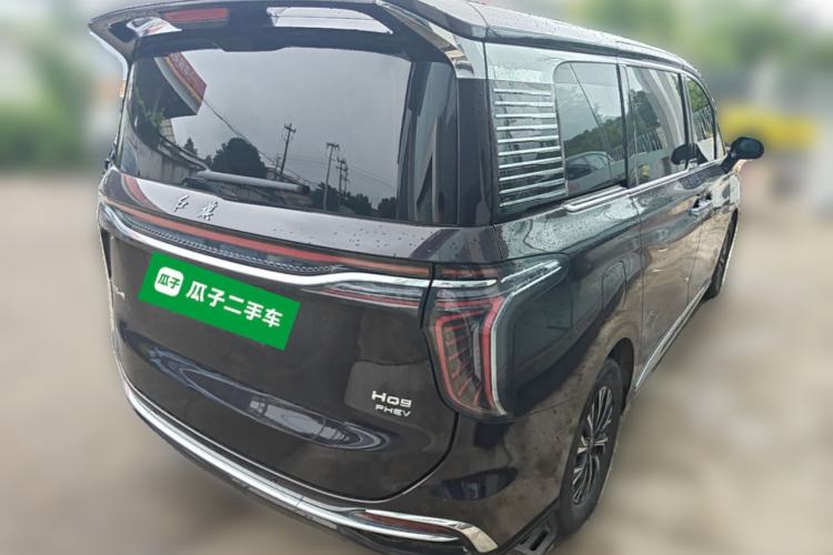 Used Hongqi HQ9 PHEV 2024 2.0T Four-Wheel Drive Luxury Edition Rear Right 45 Deg