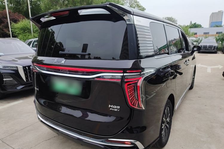 Used Hongqi HQ9 PHEV 2024 2.0T Four-Wheel Drive Luxury Edition Rear Right 45 Deg