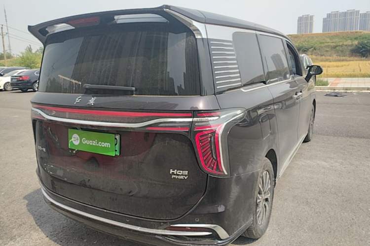 Used Hongqi HQ9 PHEV 2024 2.0T Four-Wheel Drive Business Edition Rear Right 45 Deg