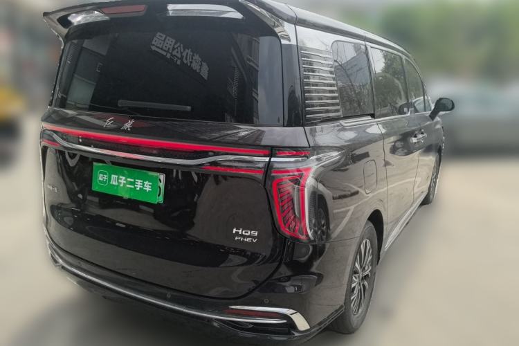 Used Hongqi HQ9 PHEV 2024 2.0T Four-Wheel Drive Business Edition Rear Right 45 Deg