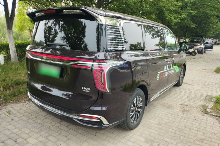 Used Hongqi HQ9 PHEV 2024 2.0T Four-Wheel Drive Luxury Edition Rear Right 45 Deg