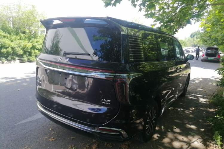 Used Hongqi HQ9 PHEV 2024 2.0T Four-Wheel Drive Business Edition Rear Right 45 Deg