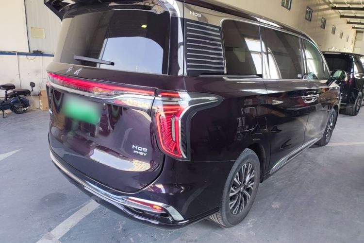 Used Hongqi HQ9 PHEV 2024 2.0T Four-Wheel Drive Luxury Edition Rear Right 45 Deg