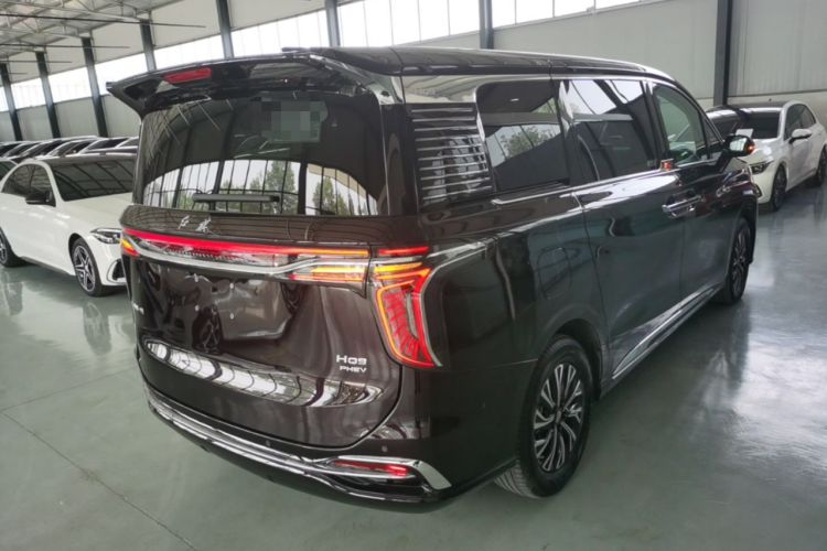 Used Hongqi HQ9 PHEV 2024 2.0T Four-Wheel Drive Luxury Edition Rear Right 45 Deg