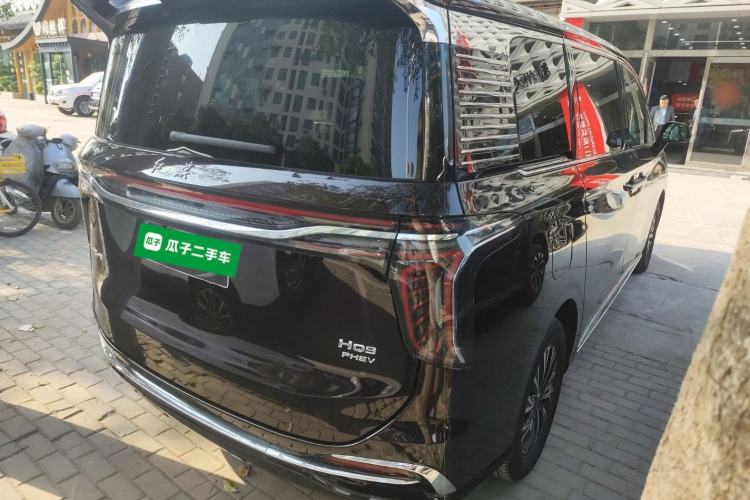 Used Hongqi HQ9 PHEV 2024 2.0T Four-Wheel Drive Business Edition Rear Right 45 Deg