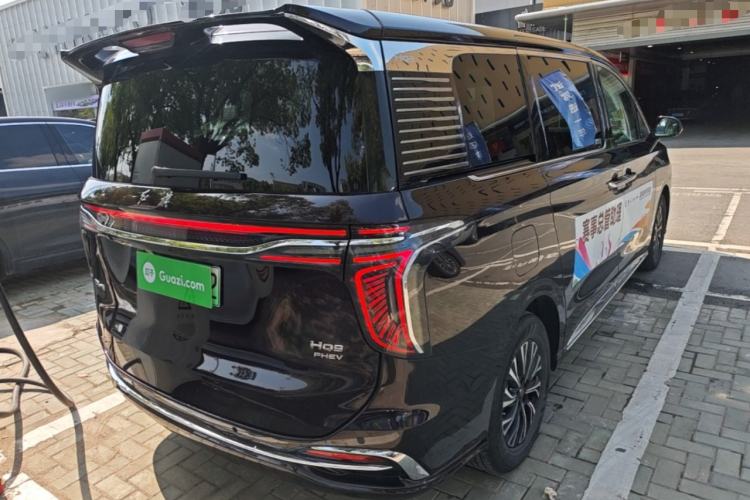 Used Hongqi HQ9 PHEV 2024 2.0T Four-Wheel Drive Luxury Edition Rear Right 45 Deg