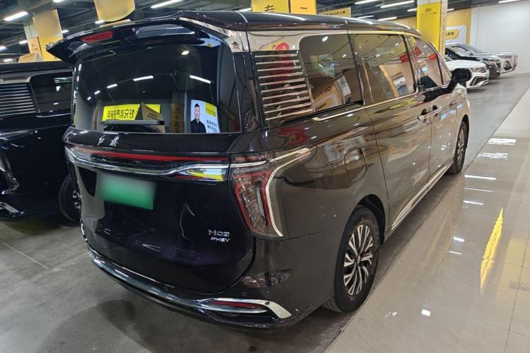 Used Hongqi HQ9 PHEV 2024 2.0T Four-Wheel Drive Business Edition Rear Right 45 Deg