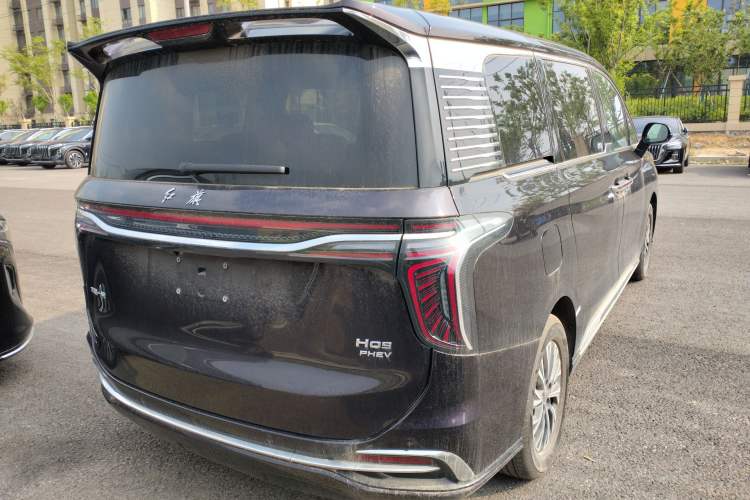 Used Hongqi HQ9 PHEV 2024 2.0T Four-Wheel Drive Business Edition Rear Right 45 Deg
