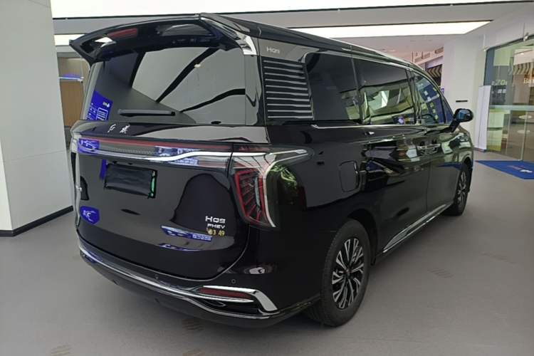 Used Hongqi HQ9 PHEV 2024 2.0T Four-Wheel Drive Business Edition Rear Right 45 Deg