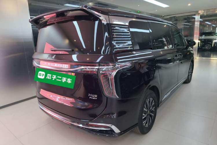 Used Hongqi HQ9 PHEV 2024 2.0T Four-Wheel Drive Luxury Edition Rear Right 45 Deg