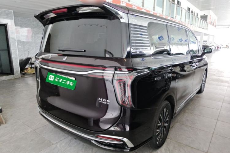 Used Hongqi HQ9 PHEV 2024 2.0T Four-Wheel Drive Luxury Edition Rear Right 45 Deg