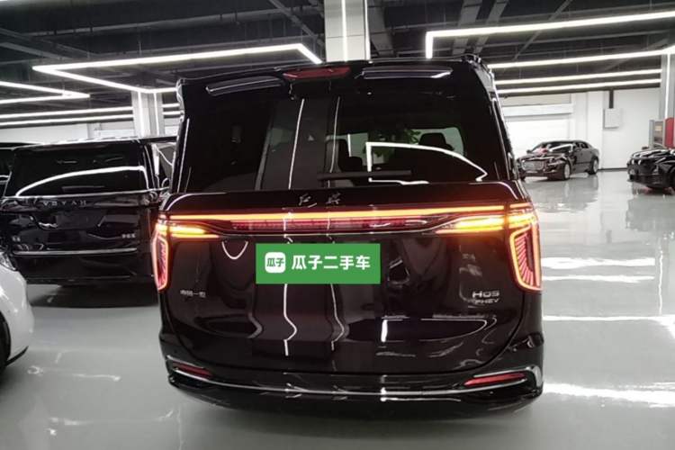 Used Hongqi HQ9 PHEV 2024 2.0T Four-Wheel Drive Luxury Edition Rear