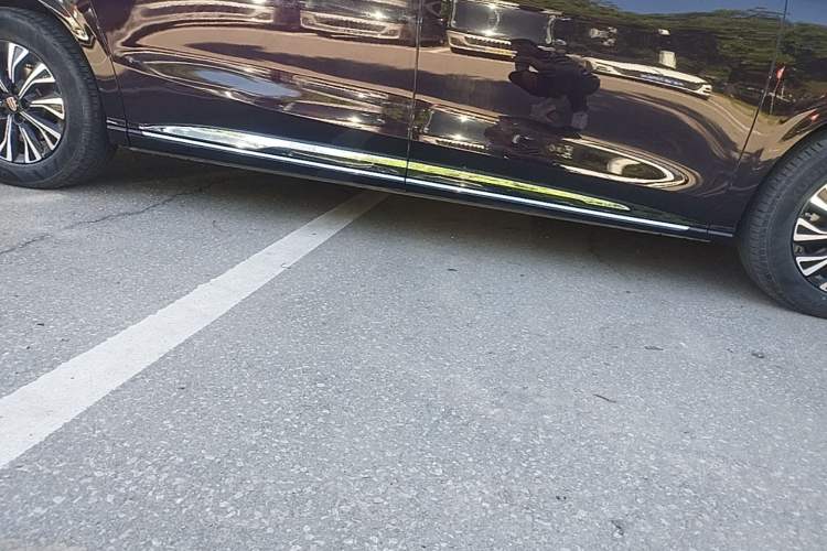 Used Hongqi HQ9 PHEV 2024 2.0T Four-Wheel Drive Luxury Edition Right Side Sill