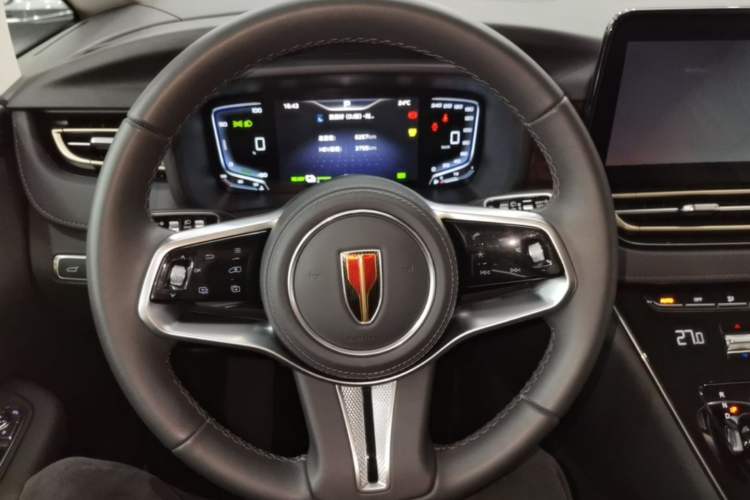 Used Hongqi HQ9 PHEV 2024 2.0T Four-Wheel Drive Luxury Edition Steering Wheel