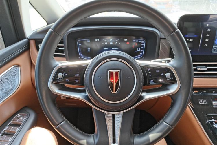 Used Hongqi HQ9 PHEV 2024 2.0T Four-Wheel Drive Business Edition Steering Wheel