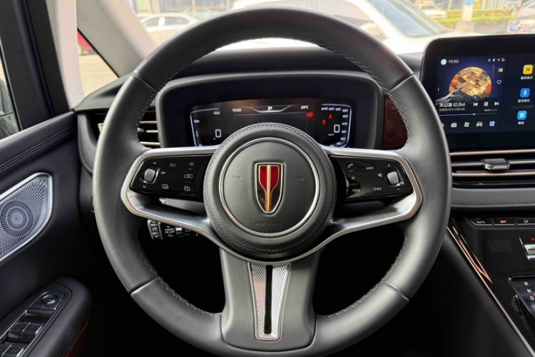 Used Hongqi HQ9 PHEV 2024 2.0T Four-Wheel Drive Luxury Edition Steering Wheel