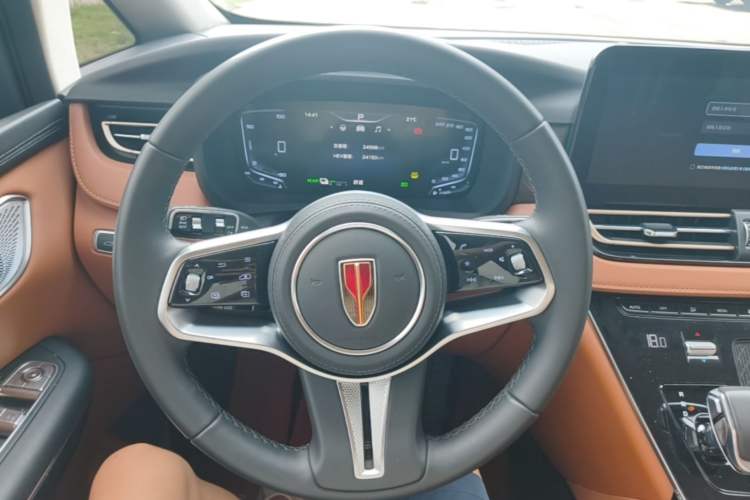 Used Hongqi HQ9 PHEV 2024 2.0T Four-Wheel Drive Business Edition Steering Wheel