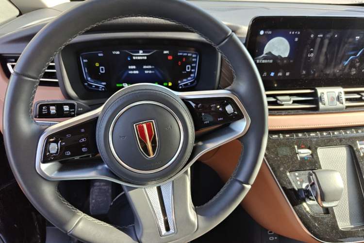 Used Hongqi HQ9 PHEV 2024 2.0T Four-Wheel Drive Business Edition Steering Wheel