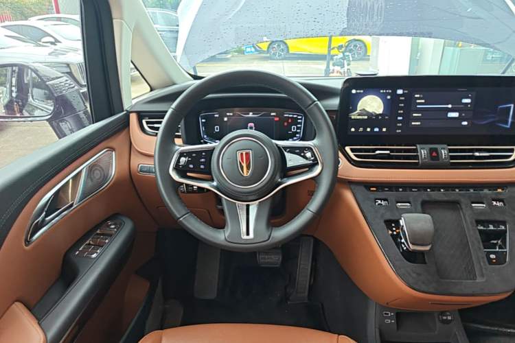 Used Hongqi HQ9 PHEV 2024 2.0T Four-Wheel Drive Luxury Edition Steering Wheel