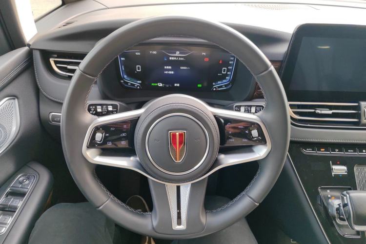 Used Hongqi HQ9 PHEV 2024 2.0T Four-Wheel Drive Luxury Edition Steering Wheel
