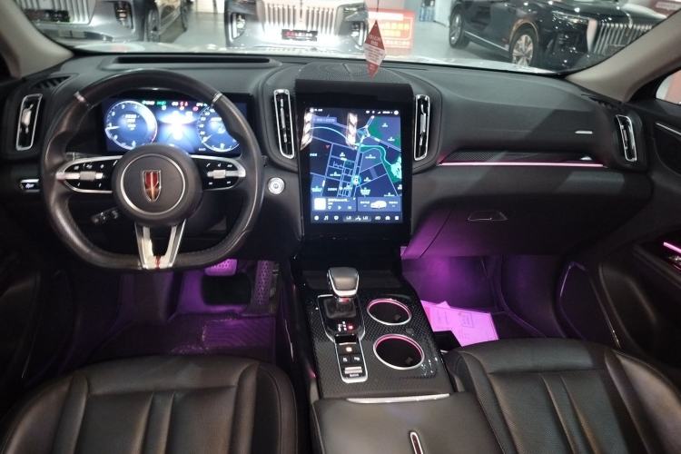 Used Hongqi HS3 2023 2.0T All-Wheel-Drive Youwei Version Center Console
