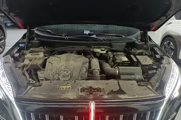 Used Hongqi HS3 2023 1.5T Two-Wheel Drive Shanwei Edition Engine Bay