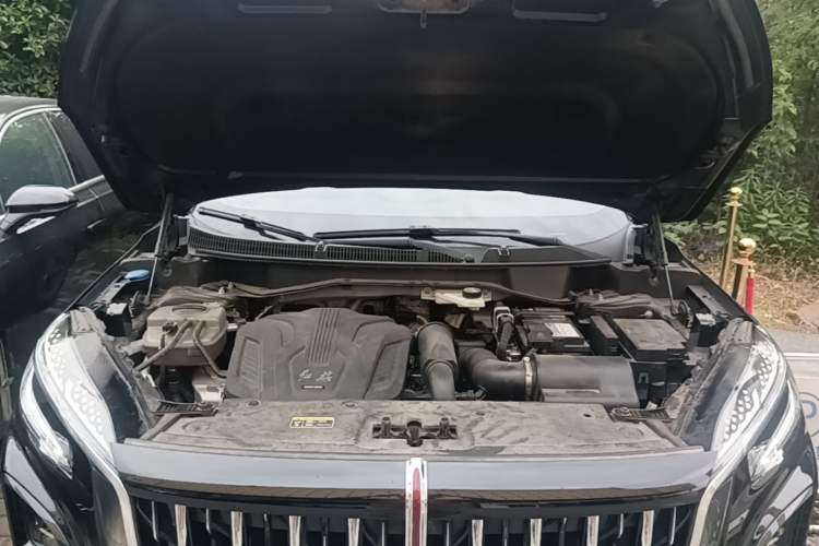 Used Hongqi HS3 2023 1.5T Two-Wheel Drive Shanwei Edition Engine Bay