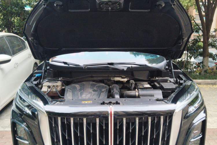 Used Hongqi HS3 2023 1.5T Two-Wheel Drive Shanwei Edition Engine Bay