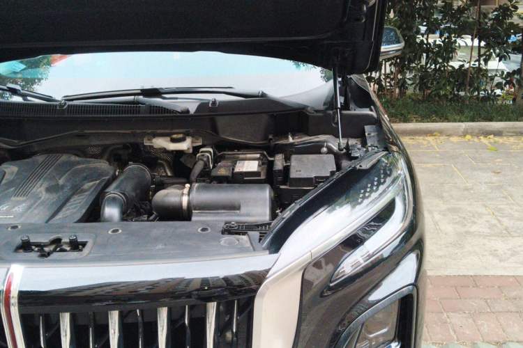 Used Hongqi HS3 2023 1.5T Two-Wheel Drive Shanwei Edition Engine Bay Left