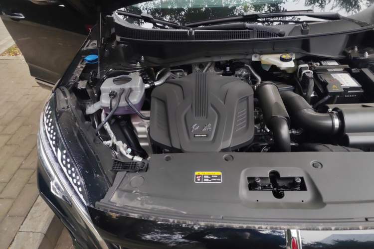 Used Hongqi HS3 2023 1.5T Two-Wheel Drive Shanwei Edition Engine Bay Right