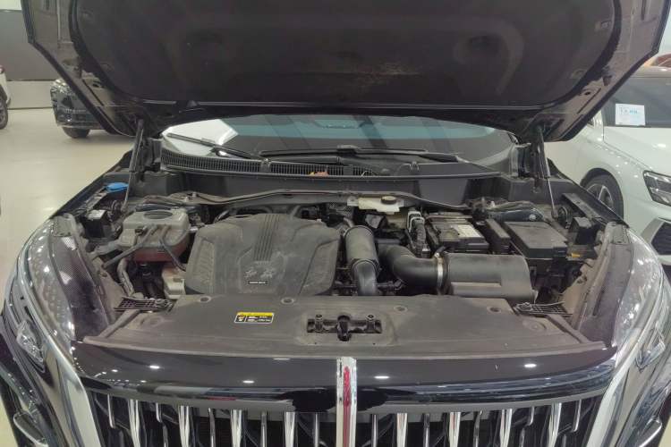 Used Hongqi HS3 2023 1.5T Two-Wheel Drive Shanwei Edition Engine Bay