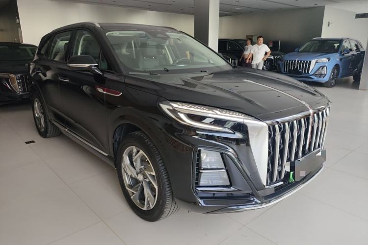 Used Hongqi HS3 2023 1.5T Two-Wheel Drive Shanwei Edition HEV Front Right 45 Deg