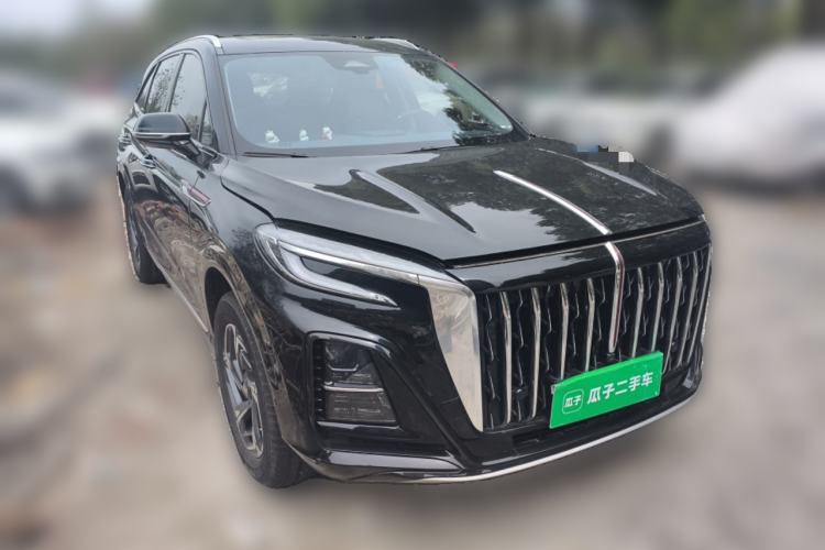 Used Hongqi HS3 2023 1.5T Two-Wheel Drive Shanwei Edition HEV Front Right 45 Deg