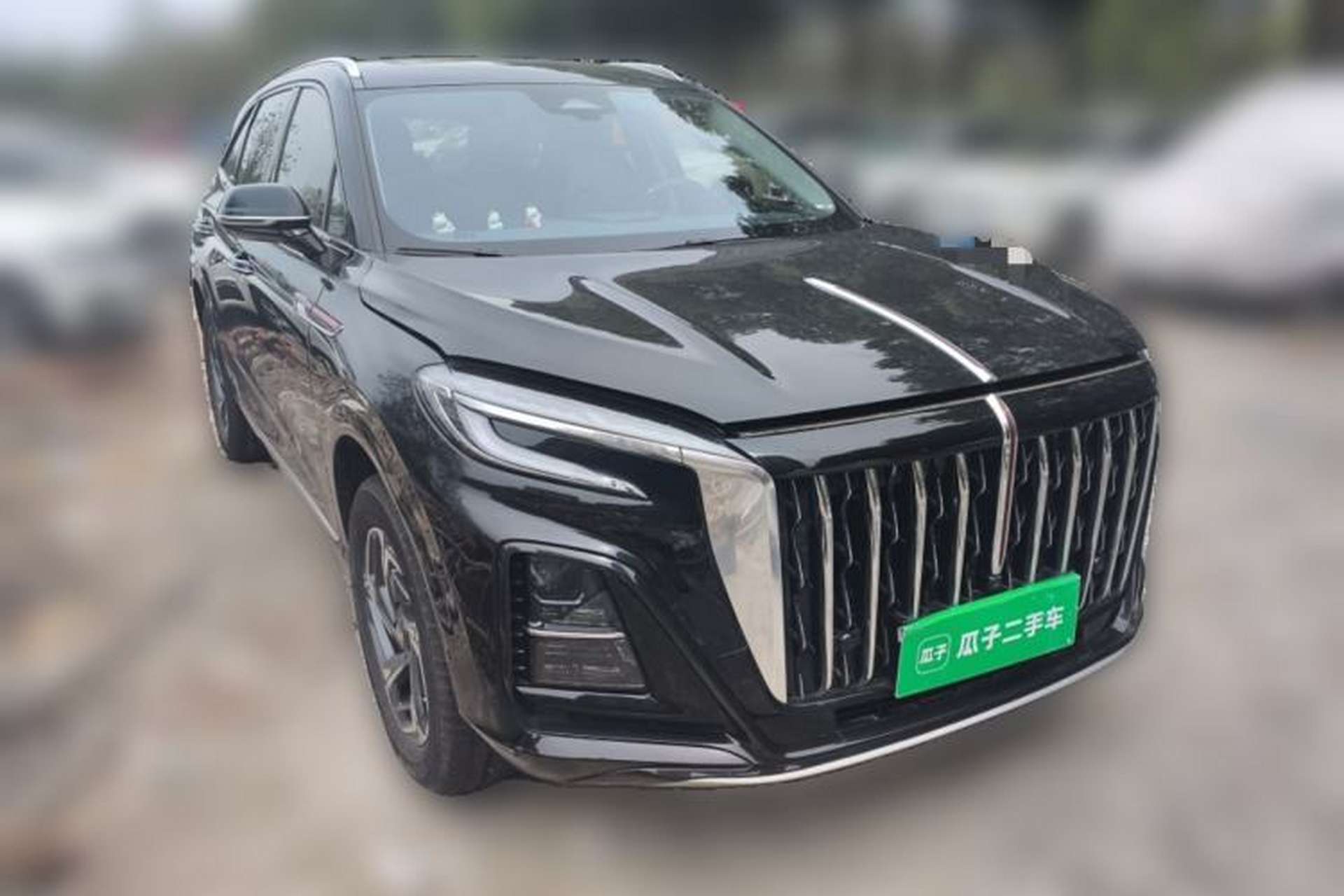 Used Hongqi HS3 2023 1.5T Two-Wheel Drive Shanwei Edition HEV Front Right 45 Deg