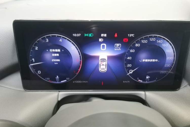 Used Hongqi HS3 2023 1.5T Two-Wheel Drive Shanwei Edition Instrument Cluster