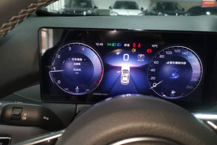 Used Hongqi HS3 2023 1.5T Two-Wheel Drive Shanwei Edition Instrument Cluster