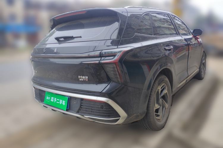Used Hongqi HS3 2023 1.5T Two-Wheel Drive Shanwei Edition Rear Right 45 Deg