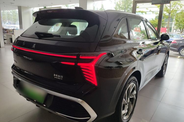 Used Hongqi HS3 2023 1.5T Two-Wheel Drive Shanwei Edition HEV Rear Right 45 Deg