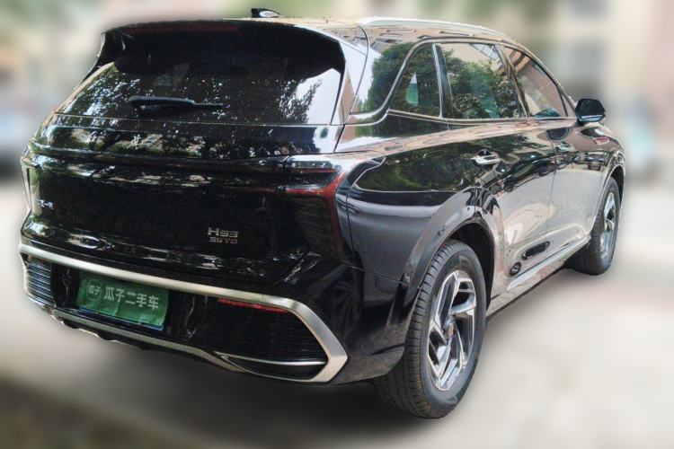 Used Hongqi HS3 2023 1.5T Two-Wheel Drive Shanwei Edition Rear Right 45 Deg