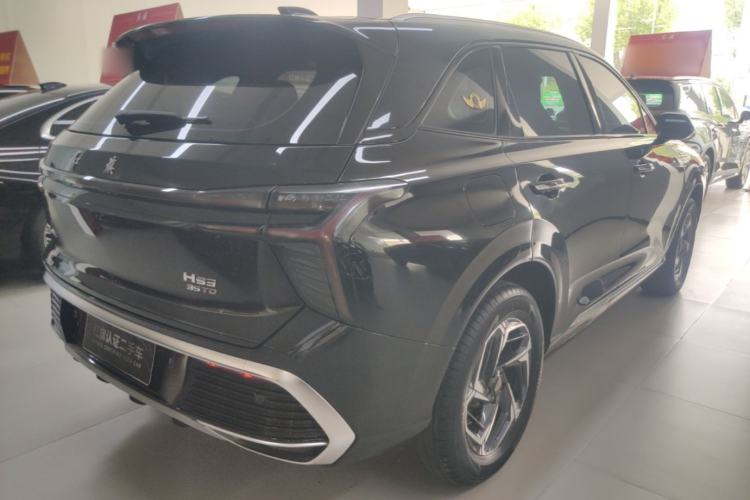 Used Hongqi HS3 2023 1.5T Two-Wheel Drive Shanwei Edition Rear Right 45 Deg