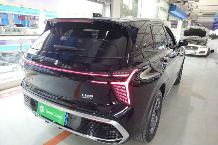 Used Hongqi HS3 2023 1.5T Two-Wheel Drive Shanwei Edition Rear Right 45 Deg