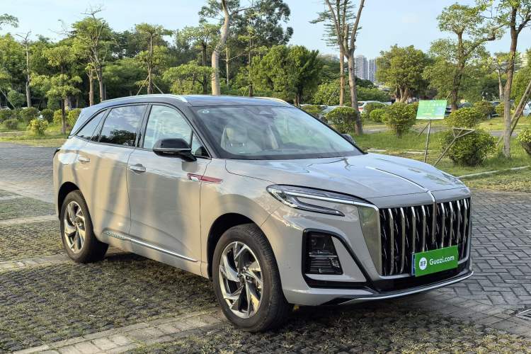 Used Hongqi HS3 2023 2.0T All-Wheel-Drive Youwei Version Front Right 45 Deg