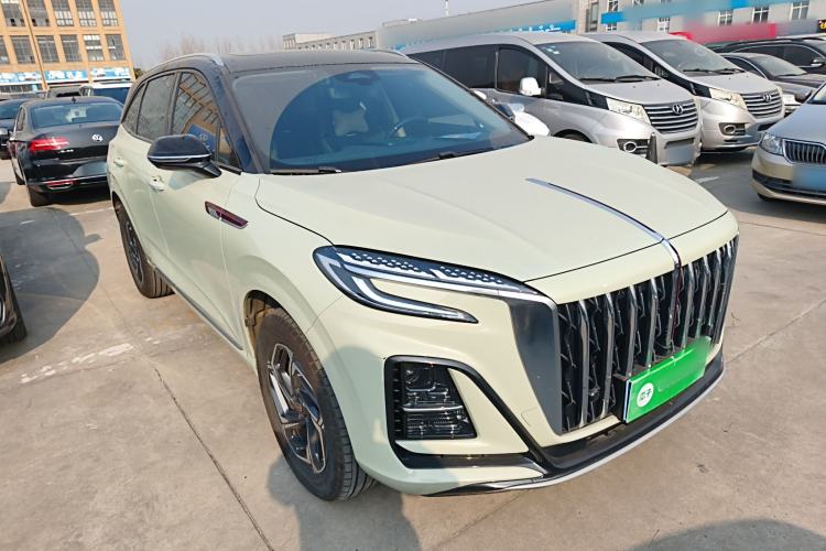 Used Hongqi HS3 2023 1.5T Two-Wheel Drive Shanwei Edition Front Right 45 Deg