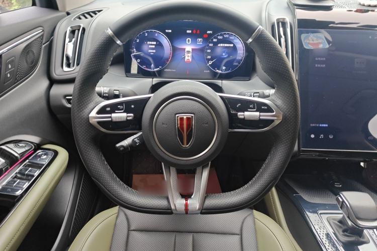 Used Hongqi HS3 2023 1.5T Two-Wheel Drive Shanwei Edition Steering Wheel