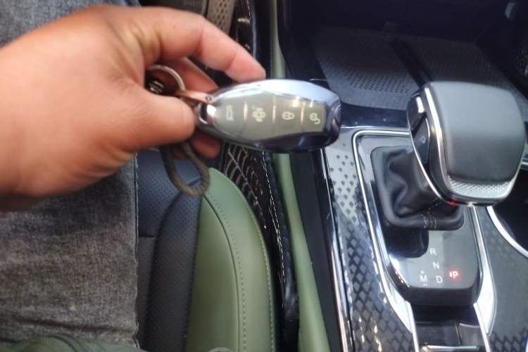 Used Hongqi HS3 2023 1.5T Two-Wheel Drive Shanwei Edition Vehicle Key